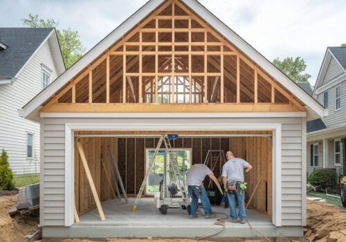 Custom Garage Builders in Louisville, KY – High Bridge Development Project