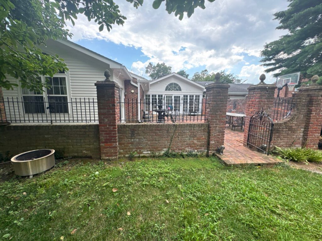 clovernook exterior before