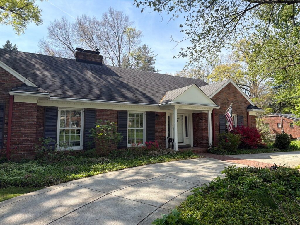 existing front porch